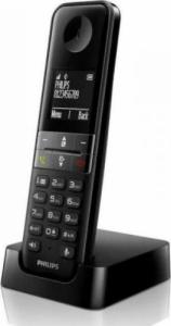 Telefon stacjonarny Philips Telefon Stacjonarny Philips D4701B/34 Czarny 1