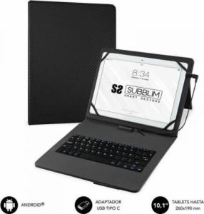 Subblim Torba na Tablet i Klawiaturę Subblim KEYTAB PRO 10.1" Czarny 1