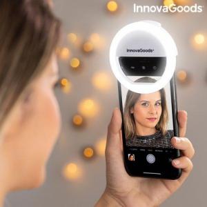Lampa pierścieniowa InnovaGoods Przenośna  do Selfie Instahoop InnovaGoods 2