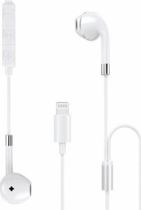 Słuchawki Dudao Dudao przewodowe douszne słuchawki Lightning MFI (certyfikat Made For iPhone) biały (U1PRO) 3