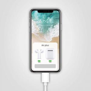 Słuchawki WK Design WK Design przewodowe słuchawki douszne Lightning biały (Y19 Pro white) 7