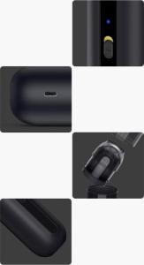 Odkurzacz ręczny Baseus Baseus A2 bezprzewodowy mini odkurzacz samochodowy 70 W 5000 Pa zielony (CRXCQA2-06) 5