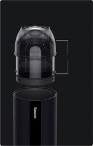 Odkurzacz ręczny Baseus Baseus A2 bezprzewodowy mini odkurzacz samochodowy 70 W 5000 Pa zielony (CRXCQA2-06) 6