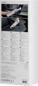 Odkurzacz ręczny Baseus Baseus A1 mini bezprzewodowy odkurzacz samochodowy 4000Pa, 30W biały (VCAQ010002) 24