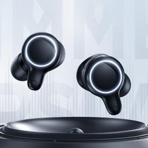 Słuchawki Joyroom Joyroom wodoodporne IPX5 bezprzewodowe słuchawki Bluetooth 5.0 TWS LED czarny (JR-T12) 3