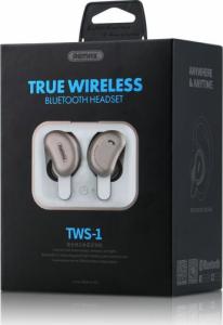 Słuchawki Remax Remax bezprzewodowe słuchawki TWS bluetooth 5.0 150mAh biały (TWS-1) 2