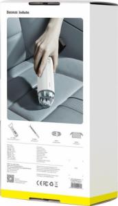 Odkurzacz ręczny Baseus Baseus A2 bezprzewodowy mini odkurzacz samochodowy 70 W 5000 Pa biały (CRXCQA2-02) 18