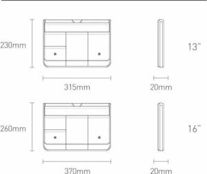 Etui Baseus Baseus Basics Series torba etui na laptopa 13" biały (LBJN-A02) 3