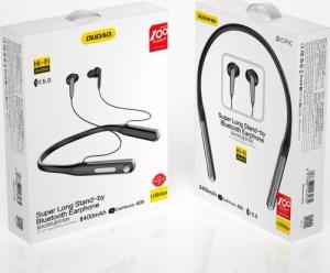 Słuchawki Dudao Dudao sportowe słuchawki dokanałowe bluetooth neckband 400mAh czarny (U5Max) 4
