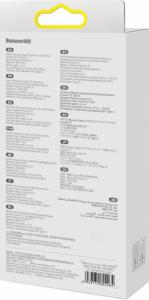 Słuchawki Baseus Baseus Encok C17 douszne słuchawki na kablu z mikrofonem USB Typ C białe (NGCR010002) 15