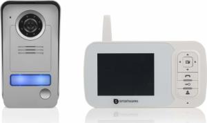 Smartwares Wideodomofon bezprzewodowy SW VD38W 3,5" 6