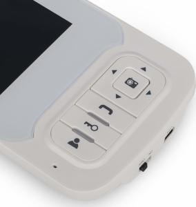 Smartwares Wideodomofon bezprzewodowy SW VD38W 3,5" 8