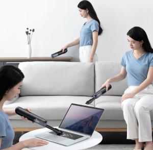 Odkurzacz ręczny Baseus Baseus A1 mini bezprzewodowy odkurzacz samochodowy 4000Pa, 30W czarny (VCAQ010001) 11