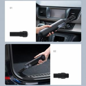 Odkurzacz ręczny Baseus Baseus A1 mini bezprzewodowy odkurzacz samochodowy 4000Pa, 30W czarny (VCAQ010001) 12