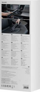 Odkurzacz ręczny Baseus Baseus A1 mini bezprzewodowy odkurzacz samochodowy 4000Pa, 30W czarny (VCAQ010001) 24