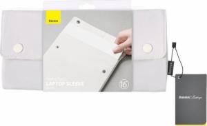 Etui Baseus Baseus Folding Series etui pokrowiec torba na laptopa 16 biały (LBZD-B02) 19