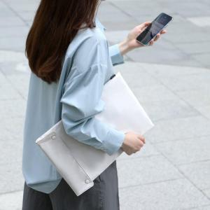 Etui Baseus Baseus Folding Series etui pokrowiec torba na laptopa 16 biały (LBZD-B02) 2