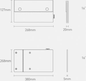 Etui Baseus Baseus Folding Series etui pokrowiec torba na laptopa 16 biały (LBZD-B02) 22