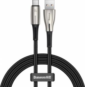 Kabel USB Baseus USB-A - USB-C 1 m Czarny (6953156204256) 1