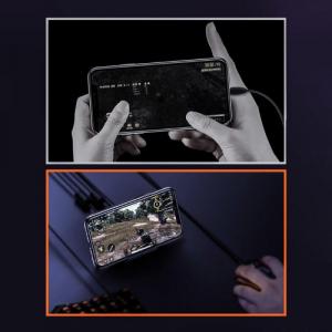 Podstawka Baseus Baseus Gamo GA01 adapter 2x USB HUB Bluetooth Android iOS na mysz i klawiaturę czarny (GMGA01-01) 16