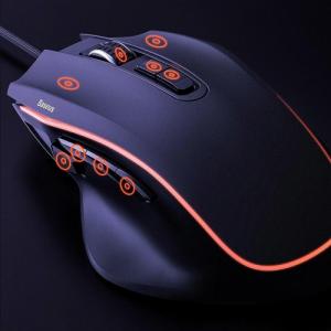 Podstawka Baseus Baseus Gamo GA01 adapter 2x USB HUB Bluetooth Android iOS na mysz i klawiaturę czarny (GMGA01-01) 6