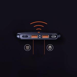 Podstawka Baseus Baseus Gamo GA01 adapter 2x USB HUB Bluetooth Android iOS na mysz i klawiaturę czarny (GMGA01-01) 9