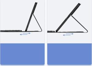 Dux Ducis Dux Ducis Touchpad Keyboard Case etui na tablet bezprzewodowa klawiatura Bluetooth Samsung Galaxy Tab S7 11 czarny 5