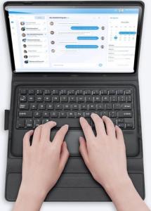 Dux Ducis Dux Ducis Touchpad Keyboard Case etui na tablet bezprzewodowa klawiatura Bluetooth Samsung Galaxy Tab S7 11 czarny 8