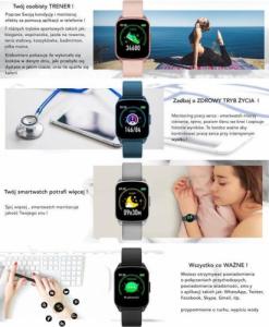 Smartwatch Rubicon ZEGAREK UNISEX Rubicon Smartwatch - grey (zr606b) 11