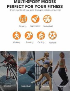 Smartwatch Rubicon ZEGAREK UNISEX Rubicon Smartwatch - grey (zr606b) 9