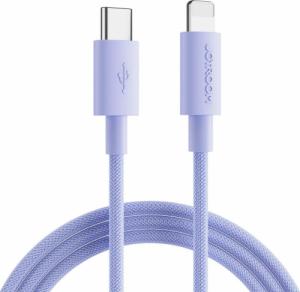 Kabel USB Joyroom USB-C - Lightning 1 m Fioletowy (6941237177704) 1