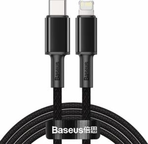 Kabel USB Baseus USB-C - Lightning 2 m Czarny (6953156231948) 1