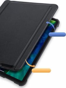 Dux Ducis Dux Ducis Touchpad Keyboard Case etui na tablet bezprzewodowa klawiatura Bluetooth iPad Air 2020 (iPad Air 4) / iPad Pro 11 20 12