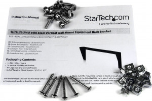 StarTech Stelaż 19" 4U do montażu ściennego (RK419WALLV) 7