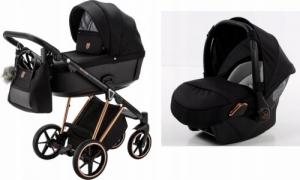 Wózek Adamex Adamex Belissa Special Edition 571 3w1 Fotel MIEDŹ 1