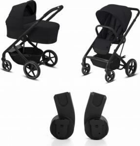 Wózek Cybex CYBEX Balios S Lux 2w1 + Adaptery Deep Black BLK 1