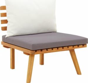 vidaXL vidaXL 6-cz. zestaw wypoczynkowy do ogrodu, z poduszkami, akacjowy 5