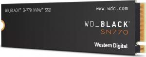 Dysk SSD WD Black SN770 500GB M.2 2280 PCI-E x4 Gen4 NVMe (WDS500G3X0E) 2