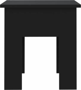 vidaXL vidaXL Stolik kawowy, czarny, 40x40x42 cm, płyta wiórowa 6