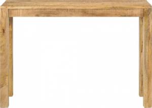 vidaXL vidaXL Stolik konsola, 110 x 35 x 76 cm, surowe drewno mango 2