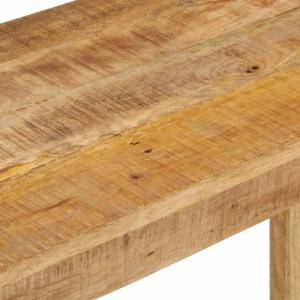 vidaXL vidaXL Stolik konsola, 110 x 35 x 76 cm, surowe drewno mango 5