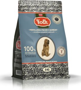 Folk Folk Dog Adult M&L Jagnięcina 3 kg 1