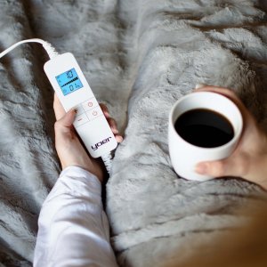 Yoer Bero EB01G  Koc elektryczny 160x180 cm szary 8