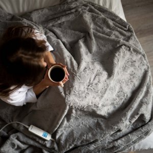 Yoer Bero EB01G  Koc elektryczny 160x180 cm szary 10