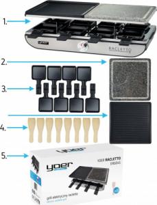 Grill elektryczny Yoer ERG04S 12