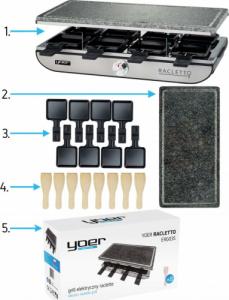 Grill elektryczny Yoer ERG03S 13