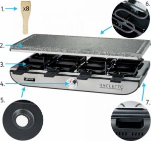 Grill elektryczny Yoer ERG03S 2