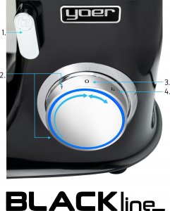 Robot planetarny Yoer Robot planetarny Stiro KM02BK 5