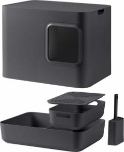 Hoopo Hoopo Kuweta dla kota Dome, szara 2