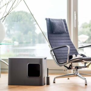 Hoopo Hoopo Kuweta dla kota Dome, szara 7